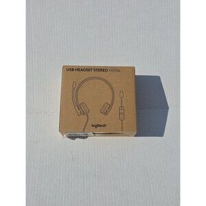 Logitech - H570e - USB Mono Headset with Noise-Cancelling Microphone